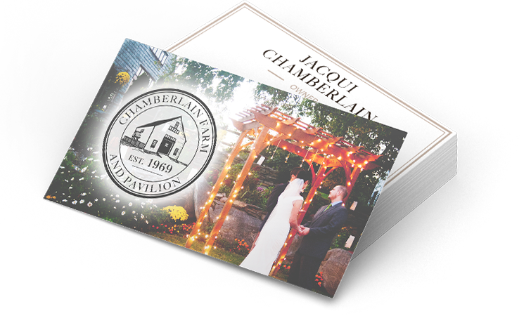 Chamberlain_businessCard Chamberlain Farm & Pavilion Business Card