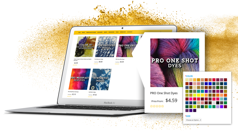 Mac-ShoppingExperience PRO Chemical & Dye | New Website User Experience